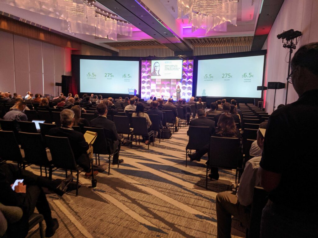 MonJa at Small Biz: Banking Conference in Los Angeles